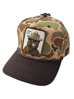 Smokey the Bear Camo Hat
